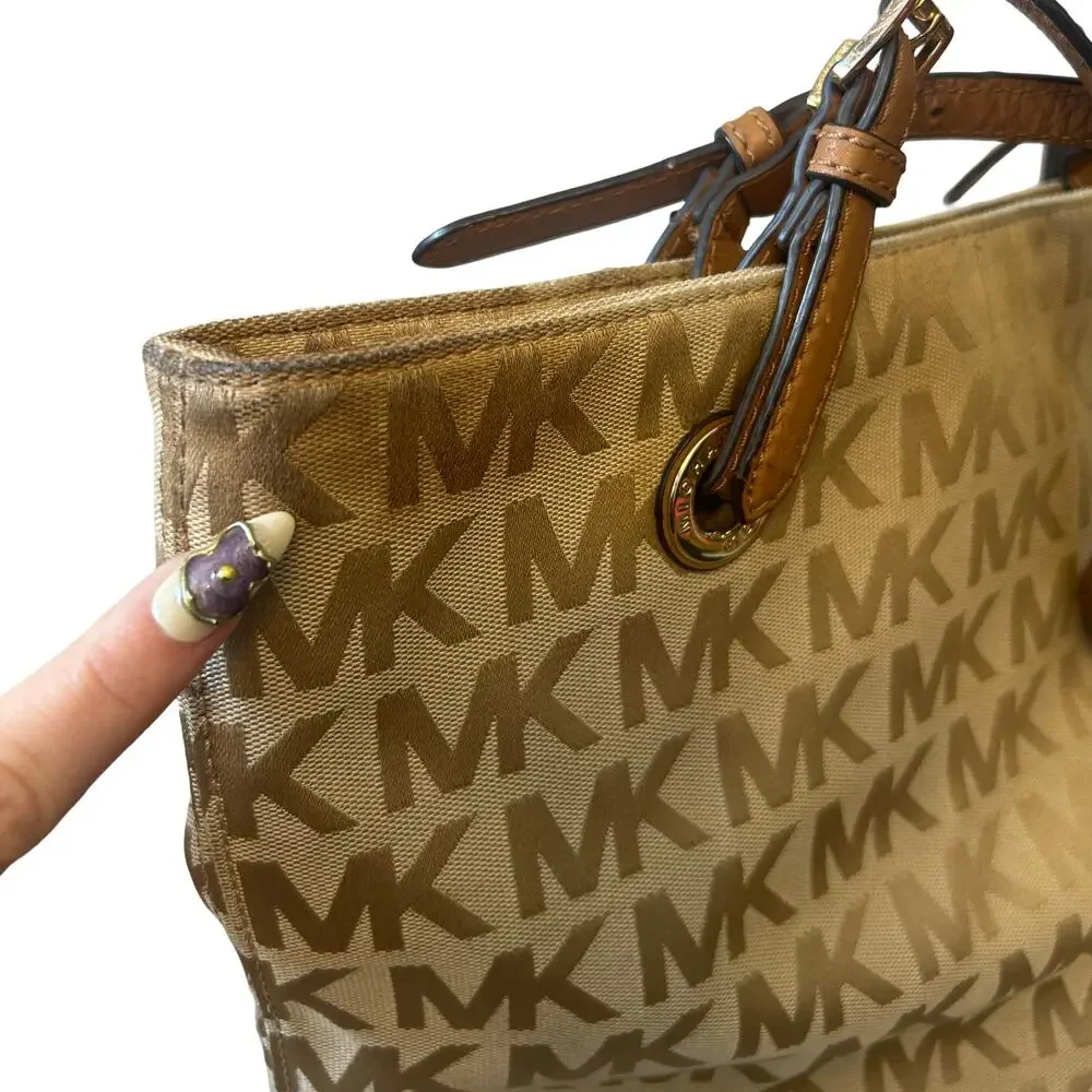 Michael Kors Signature Jacquard Tote
